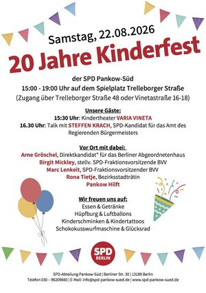 Flyer Kinderfest 2026
